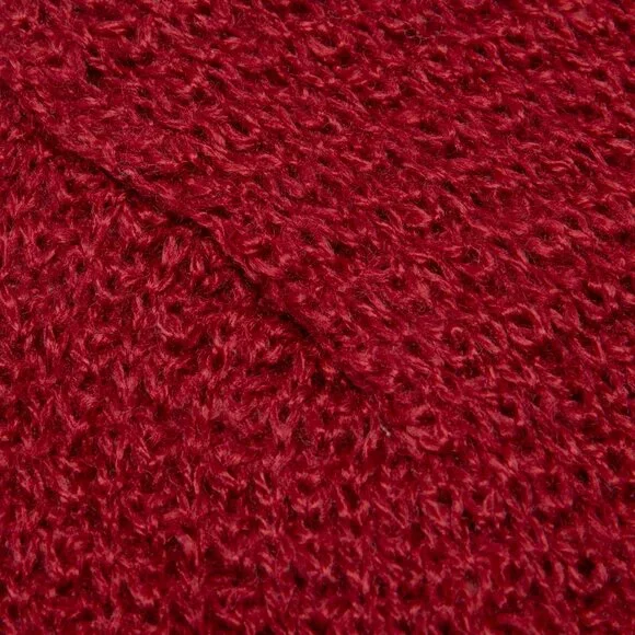 MARCEL (France) 70s, Collegiate, DK Yarn, Honeycomb Stitch, Ribbed Neckline